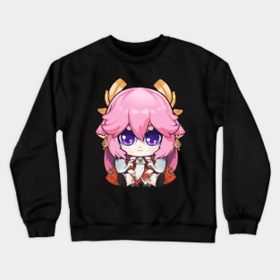 Yae Miko Crewneck Sweatshirt